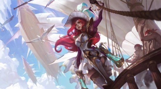 《英雄联盟》2024女帝系列皮肤上新！原画及模型展示(图3)