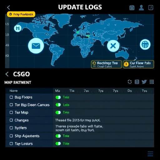 CSGO更新日志：BUG修复 官匹冷门图改动