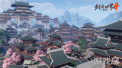 国风雅韵！《剑侠世界4：无限》高度还原东方建筑之美(图1)