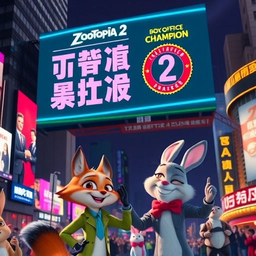 票房已超前作！《疯狂动物城2》成中国进口动画影史冠军