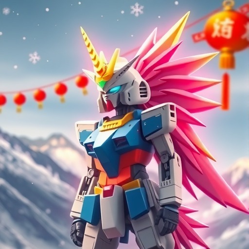 《敢达决战》春节活动即将上线！独角兽敢达（光之结晶体）登场！(图6)