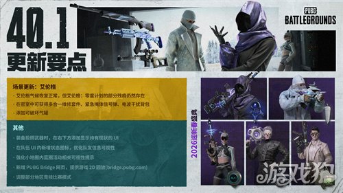 《PUBG》40.1版本更新 迎新春皮肤上线(图1)