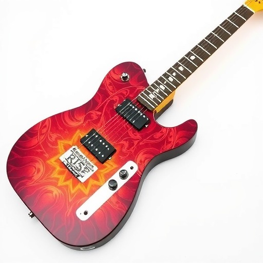 FENDER推出怪物猎人火龙联名款 TELECASTER® 电吉他(图5)