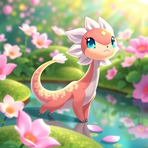 洛克王国：世界【精灵介绍】困顿之时，希望仍如花-花怨鳗(图1)