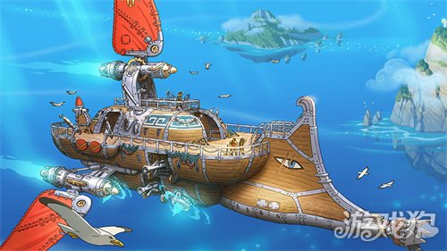 《回音：飞艇传说》艺术分享：空中家园 飞艇设计的进化之路(图3)